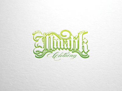 Illmatik Clothing Logo branding design graphic design logo typography