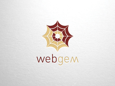 Webgem Logo branding design graphic design illustration logo