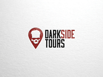 Darkside Tours Logo branding design graphic design illustration logo