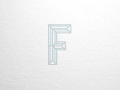 F is for... design graphic design lettering logo