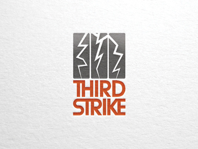 Third Strike Logo branding design graphic design illustration logo typography