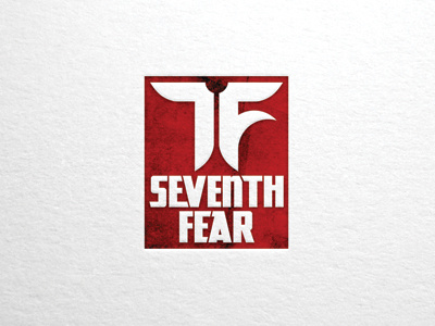 Seventh Fear Logo branding design graphic design illustration logo typography