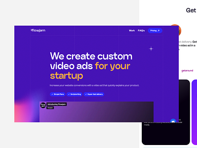 Webflow Agency Landing Page