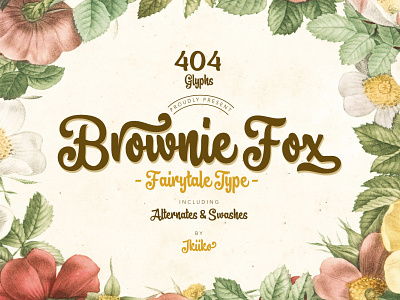 Brownie Fox - Fairytale Font