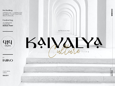 Kaivalya - Culture Font