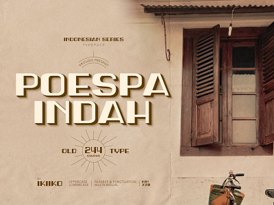 Poespa Indah - Old Font