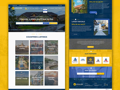 Joshua Velte design realestate ui ui ux website design