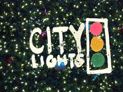 City Lights Album Cover adobe photoshop design logo vector