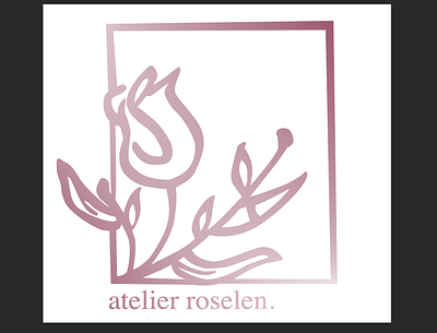 Atelier Roselen Logo branding design graphic design icon illustration logo vector