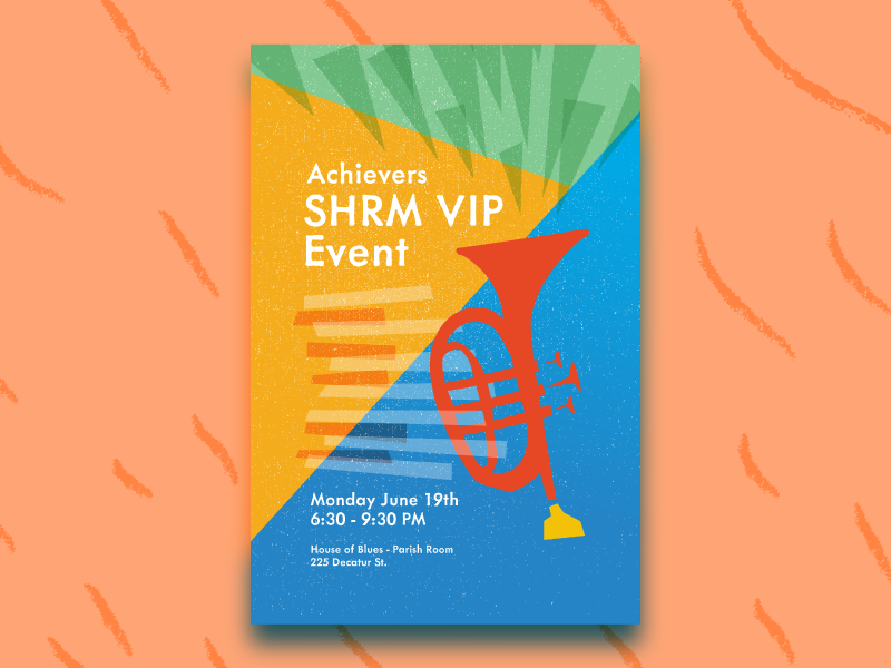 VIP Conference Event Poster by Victor Cheng on Dribbble