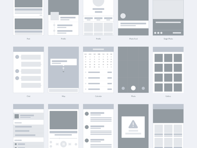 free - Wireframe for apps