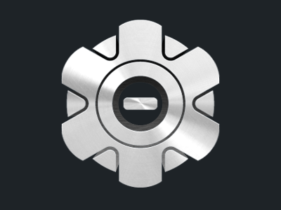 SimpleSafe logo metal simplesafe