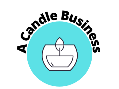 A logo for a candle business clean creative design fun icon illustration logo side projects typography
