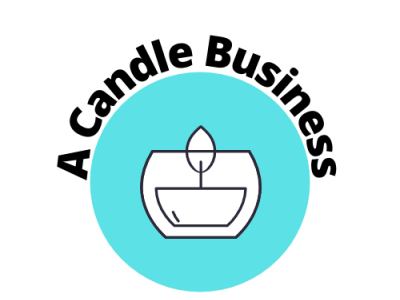 A logo for a candle business