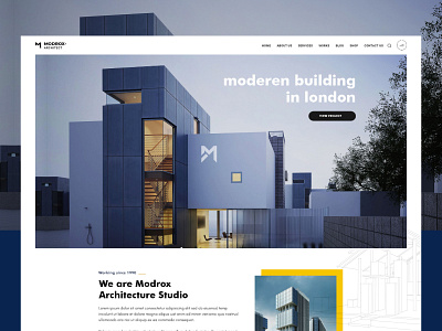 modrox - Architecture And Interior HTML Template architecture builder building business company construction corporate creative design gallery house interior design logo multipurpose parallax ui