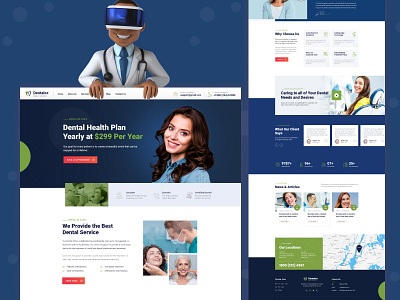 Dentalox - Dental & Medical Web Design