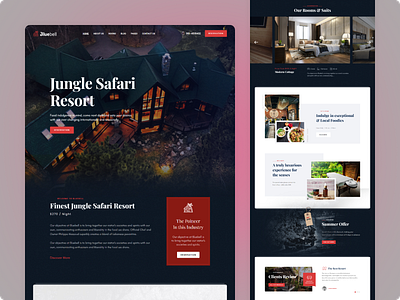 Bluebell - Hotel & Resort Web Design