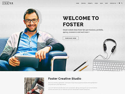 Foster - Multi-Purpose WordPress Theme