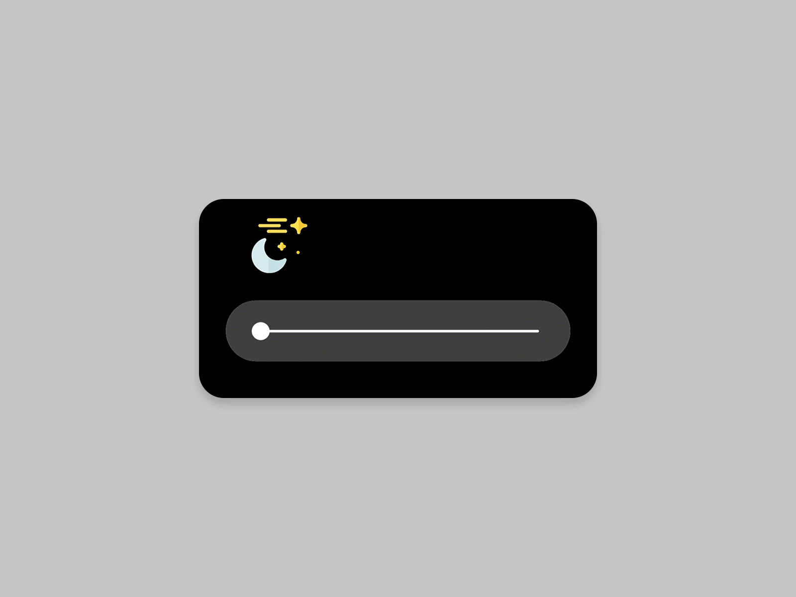Brighten up! adobe android brightness dark ios light microinteraction minimal moon morning night prototype settings simple slider sun video xd
