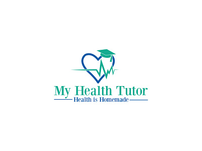 Health Tutor Logo best logo branding creative logo health logo logo logo design minimalist logo modern logo