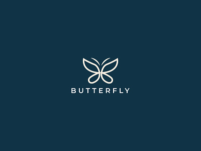 Butterfly Logo brand identity branding butterflies butterfly butterfly logo icon logo logo design modern logo symbol