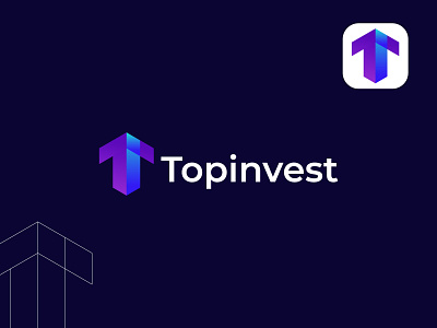 Investment logo - Finance logo - Modern T with i letter logo