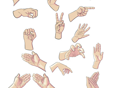 Hands hands illustraion