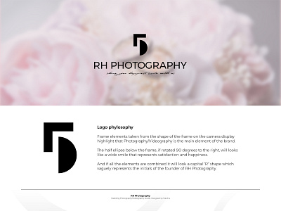RH Photography Branding branding design graphic design logo logo design minimal