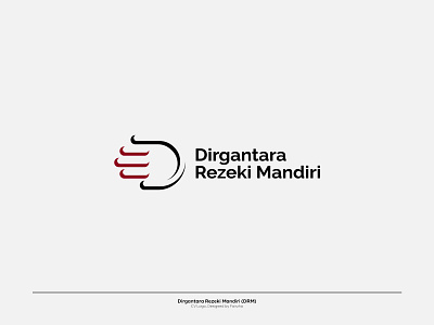 Dirgantara Rezeki Mandiri Logo Design design graphic design logo logo design minimal