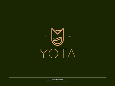 YOTA Logo Design design graphic design logo logo design minimal