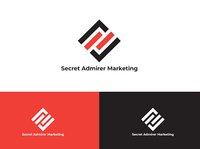 Secret Admirer Marketing branding design graphic design illustration logo vector