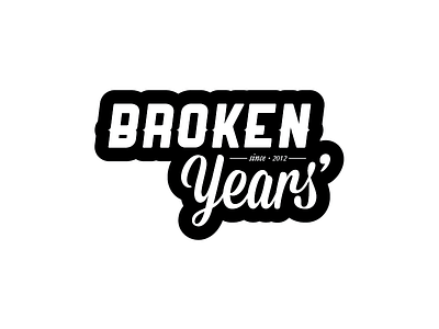 Broken Years black and white blog bw logo quinvdv