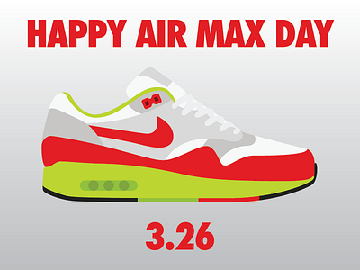 Air Max Day 3.26 air max air max 1 air max day footwear illustration kicks quinvdv shoes