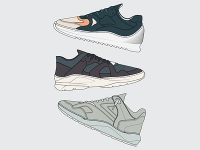 Filling Pieces AW17 Top 3 aw17 denver cosmo fashion filling pieces footwear fp guillaume philibert illustration kicks legacy low plasma sneakers