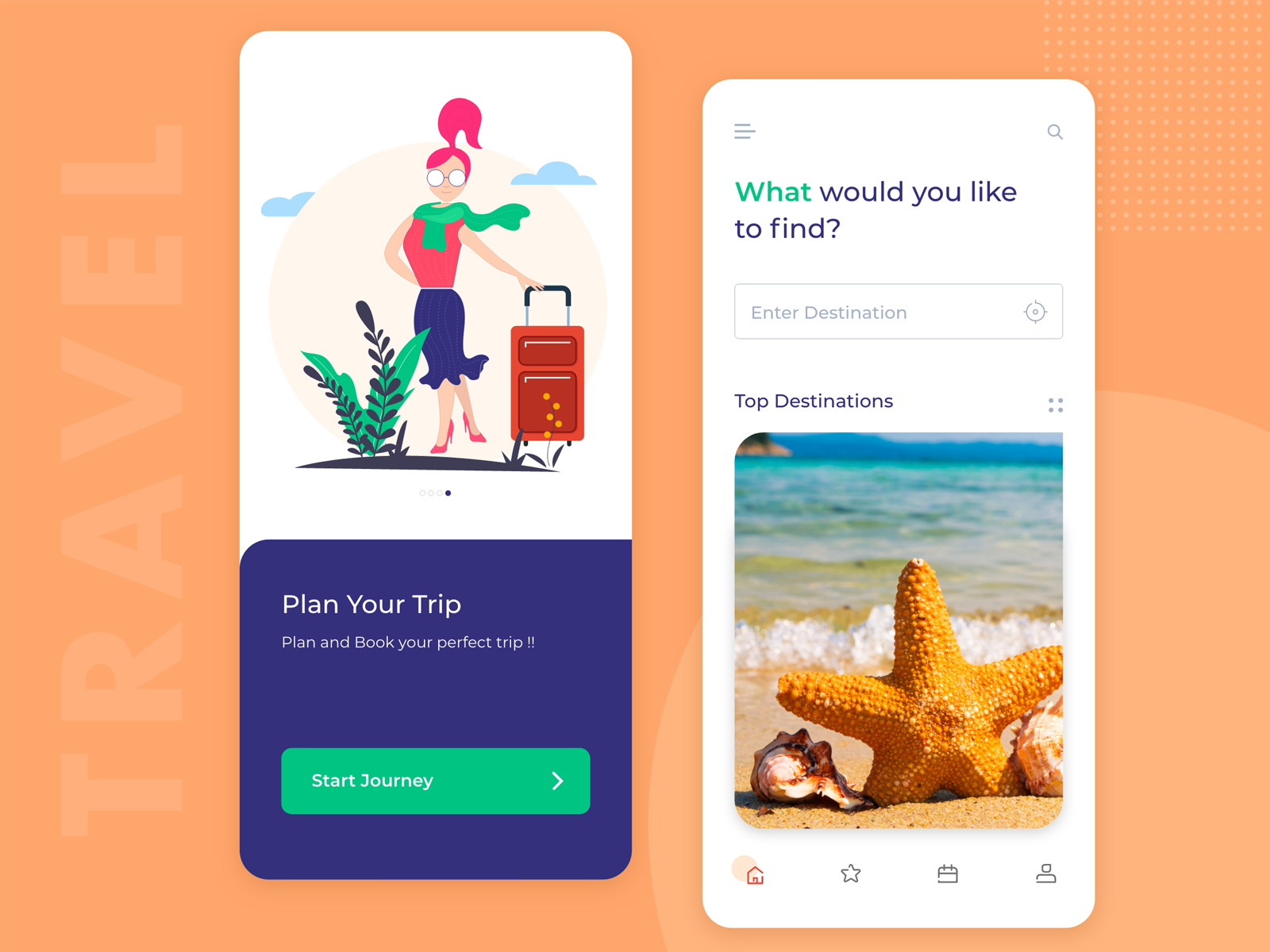 Travel Planner Mobile App by Nishad Narayanan on Dribbble