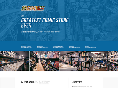 Comics Store comic book comic book store comics ui website