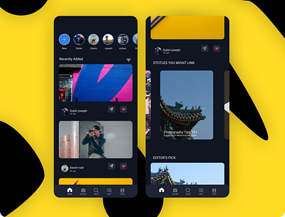 Instagram black | UI Design app black dark design drawing figmadesign logo ui