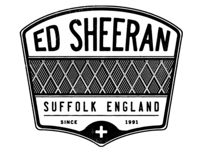 Ed Sheeran 'Radio' apparel band distress merchandise texture vintage