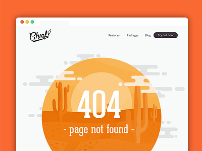 404 Page - Chief 008 404 chief dailyui fourohfour wrong page