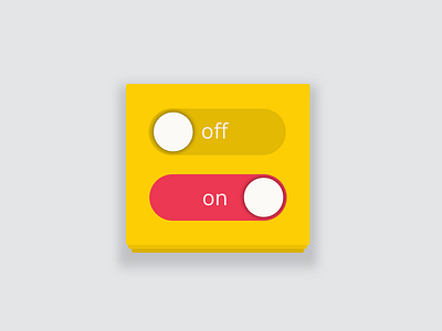 On/Off Switch 015 challenge checkbox chief dailyui onoff switch