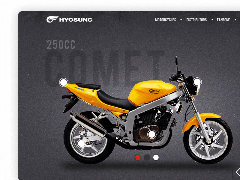 Hyosung redesign 🏍 bike design hyosung motorcycle onepager redesign