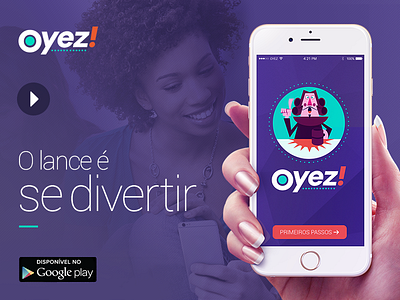 Oyez App app application logo mobile oyez purple