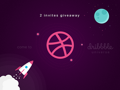 Two Dribbble Invites