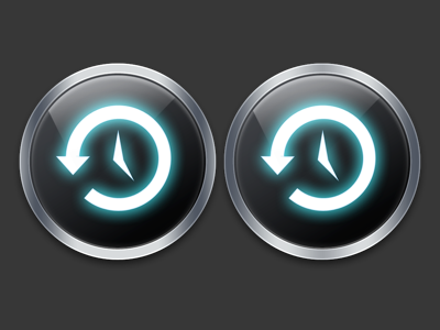 Avant TimeMachine/Settings icons mac
