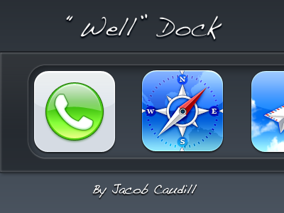 "Well" Dock docks ios