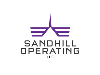 Sandhill Operating logo bird design drilling gas logo oil tcu vector wings