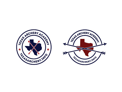 Tx Archery Academy Patches archery arrows badge badge hunting logo patch texas