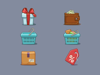 Shopping Icons icons shopping