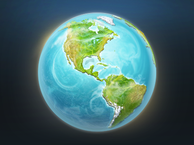 Earth continent earth free globe icon map planet web