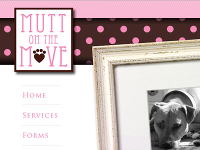 Mutt on the Move design ui